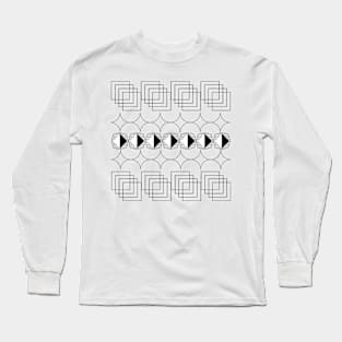 Abstract Geometry Joy Long Sleeve T-Shirt